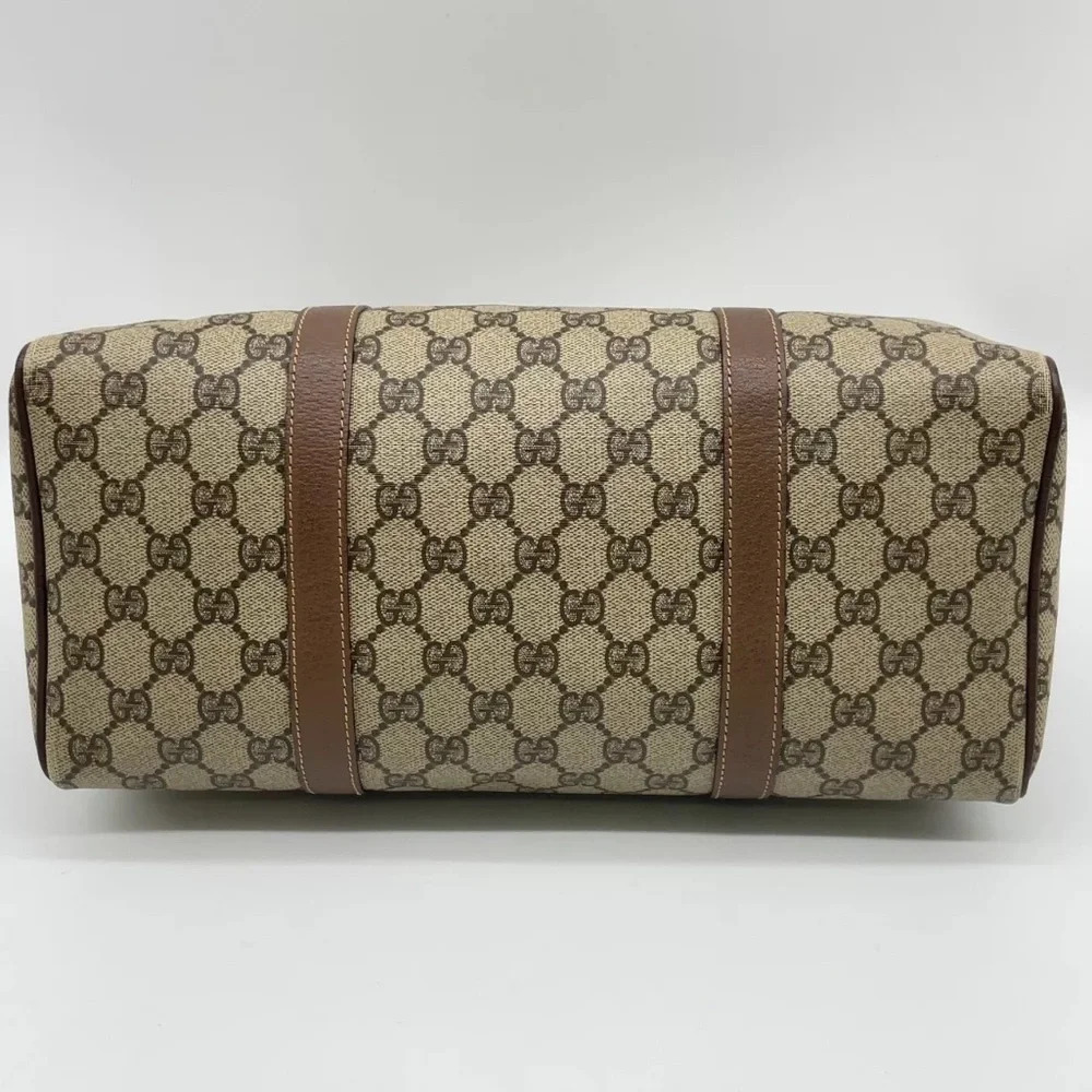 Authentic GUCCI GG Supreme Boston Bag - Picture 6 of 13